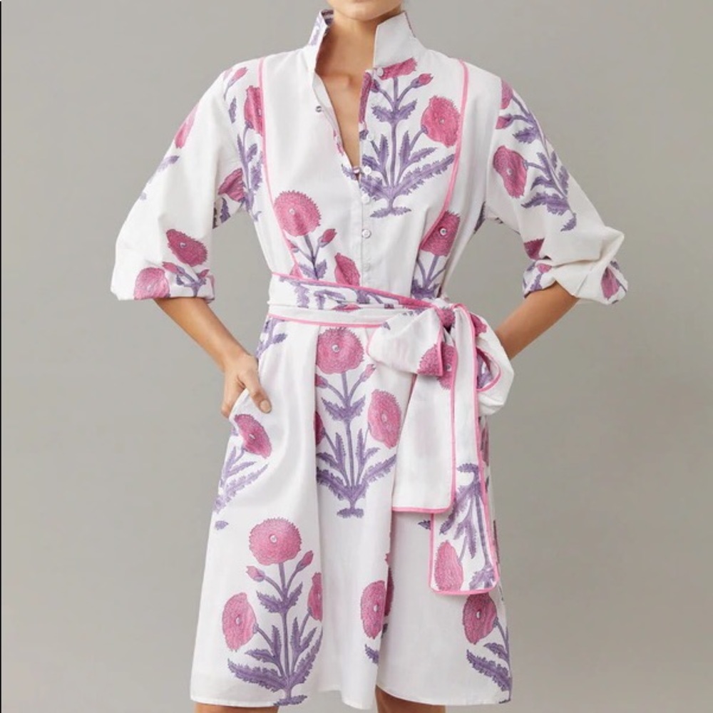 Victoria Dunn Folly Flounced Mini Dress